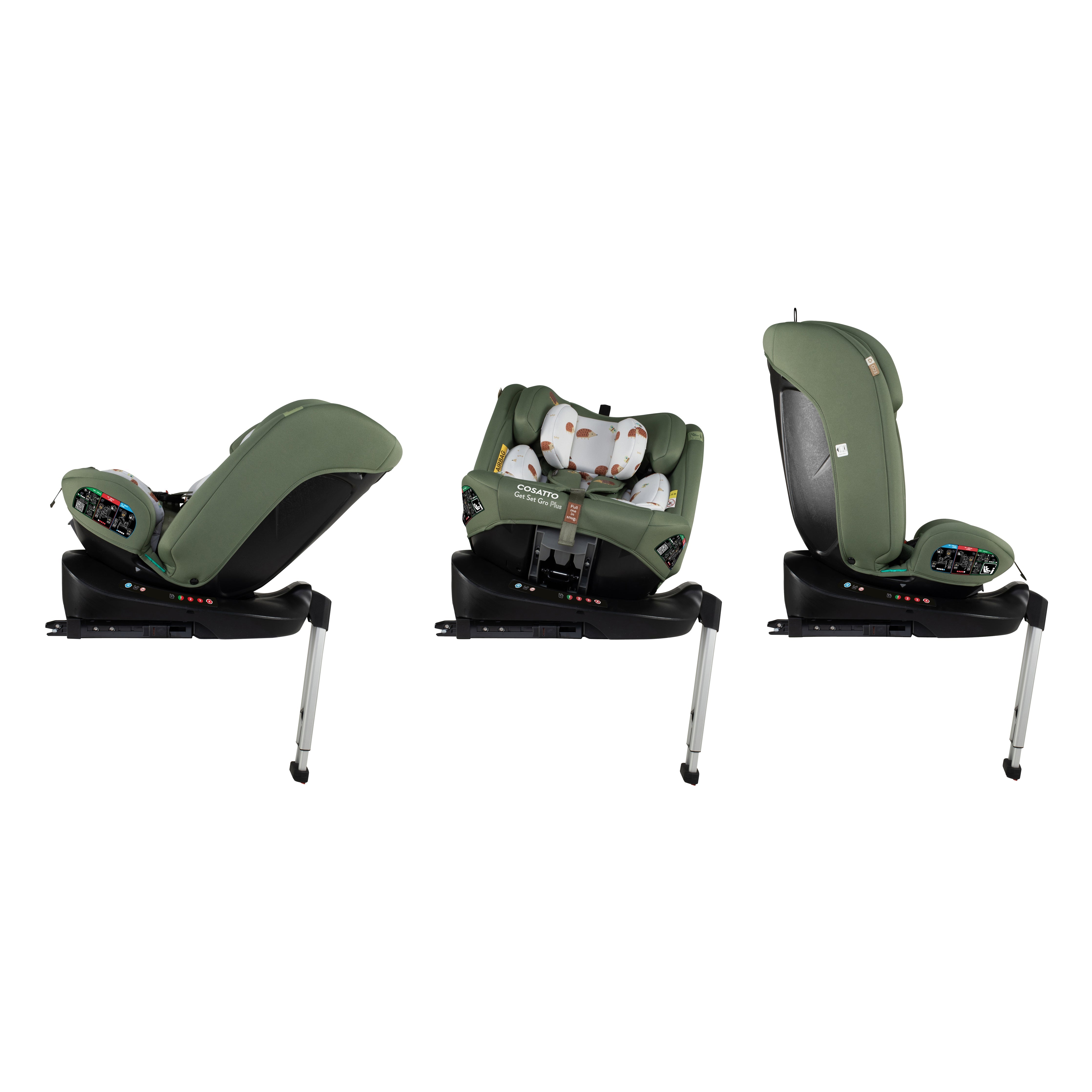 Get Set Gro Plus i-Size 360 Kindersitz - Hoglet