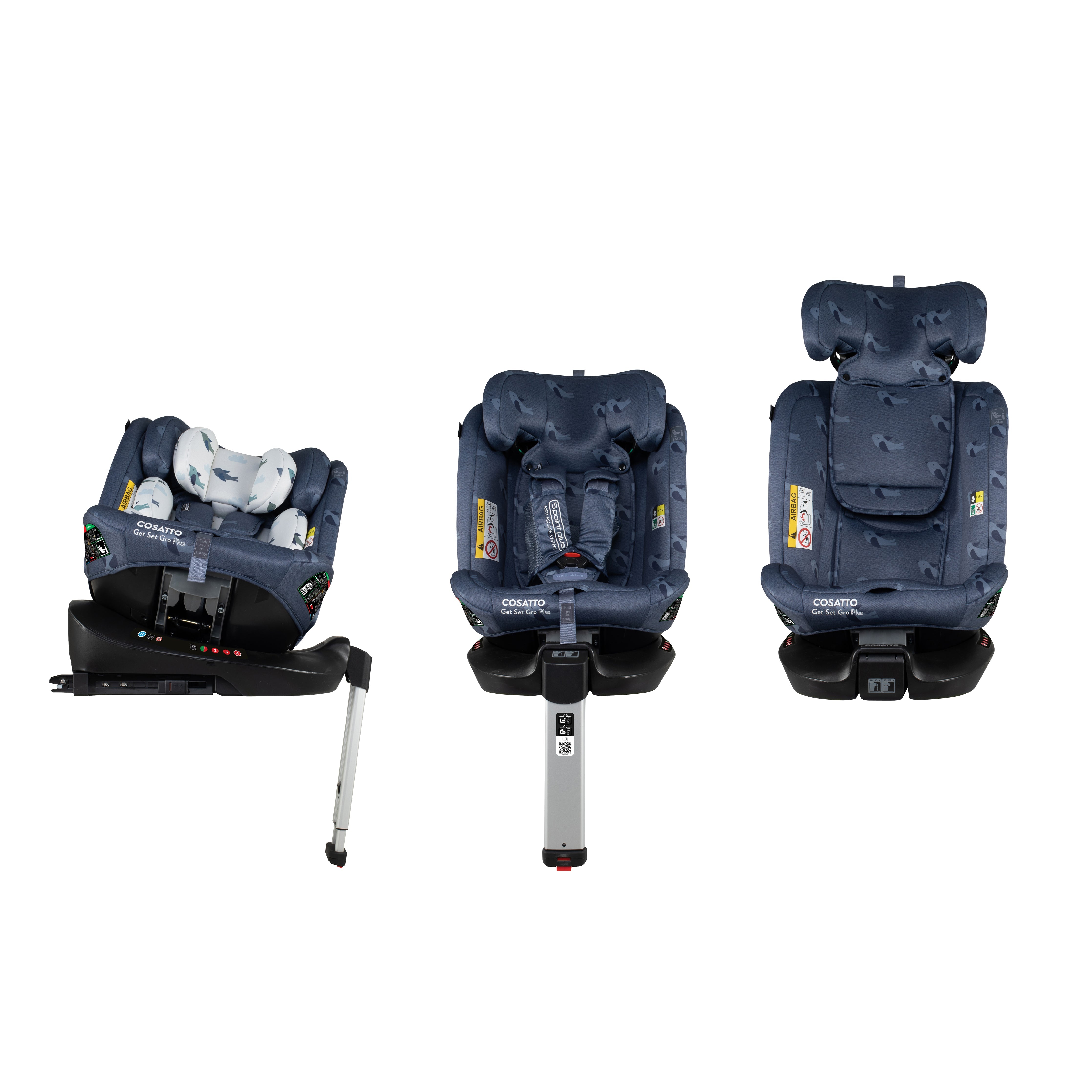 Get Set Gro Plus i-Size 360 Kindersitz - Skylark