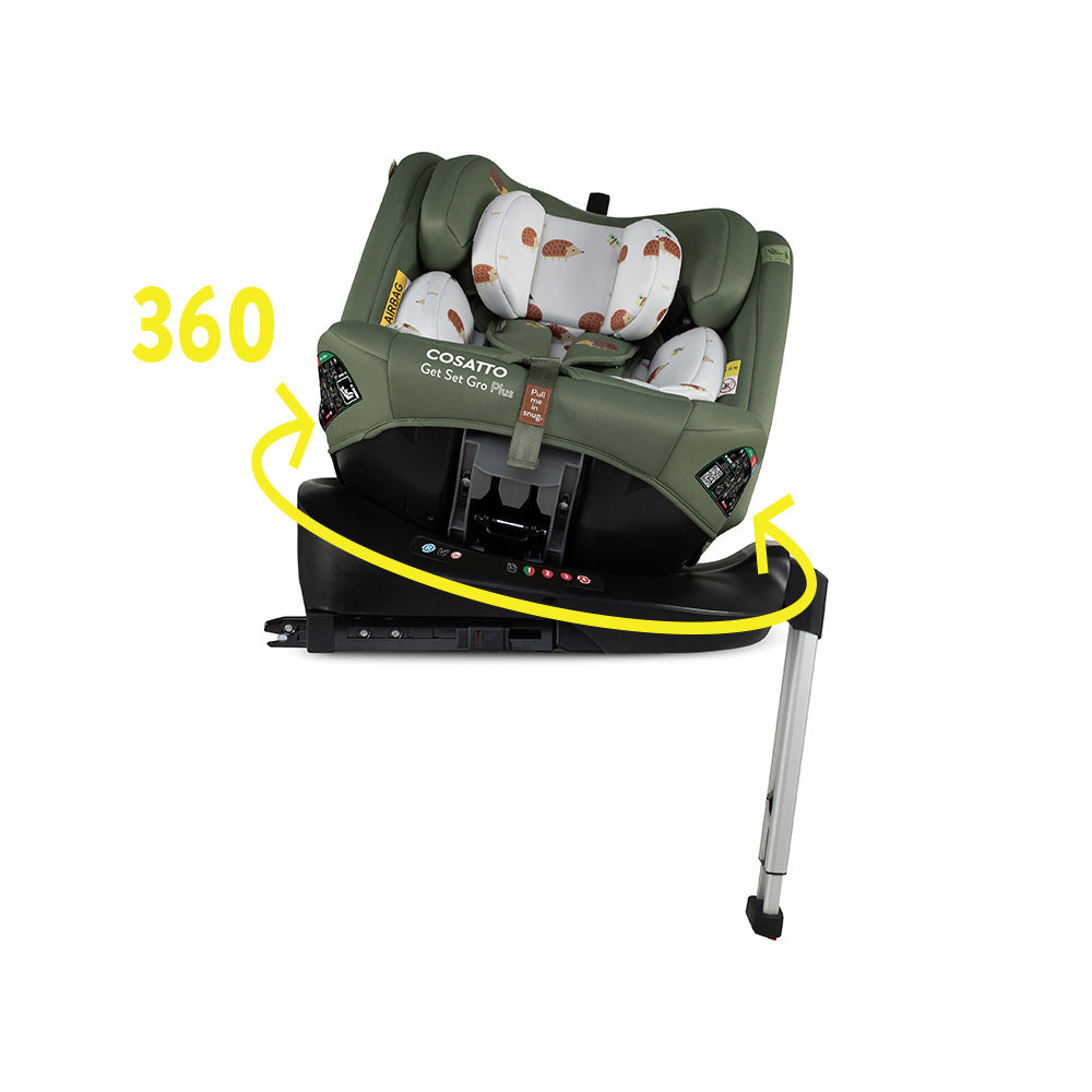 Get Set Gro Plus i-Size 360 Kindersitz - Hoglet