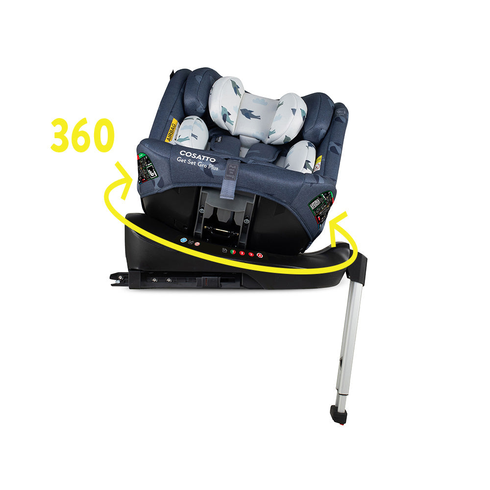 Get Set Gro Plus i-Size 360 Kindersitz - Skylark