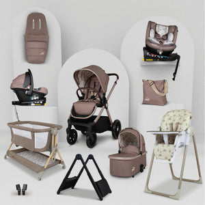 Giggle 4 Mega Set 3-in-1 mit Hochstuhl & Beistellbett - Lollop