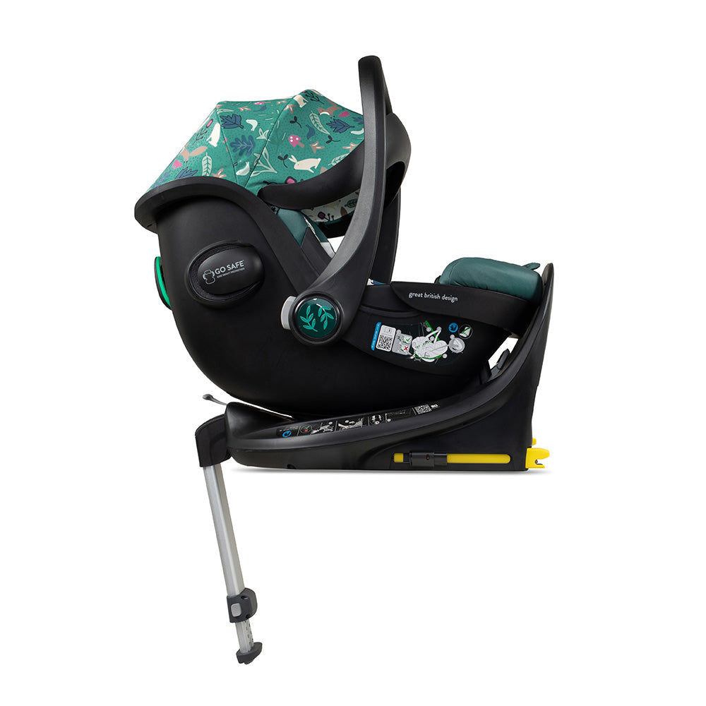 Wow 3 Kindersitz 3 in 1 Set mit Isofix Basis - Masquerade