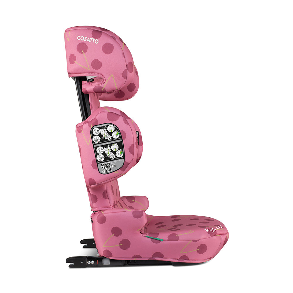 Ninja i-Go R129 Reisekindersitz - Cherry Pie