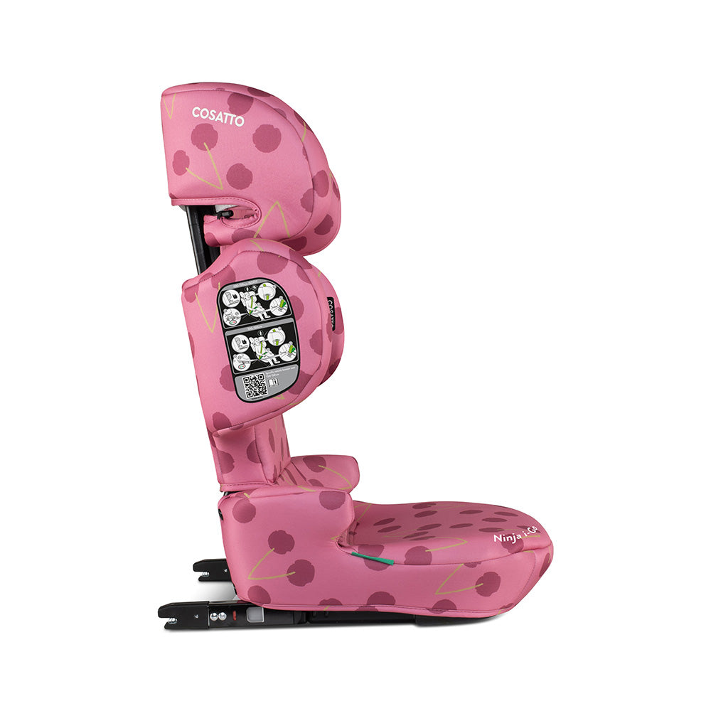 Ninja i-Go R129 Reisekindersitz - Cherry Pie