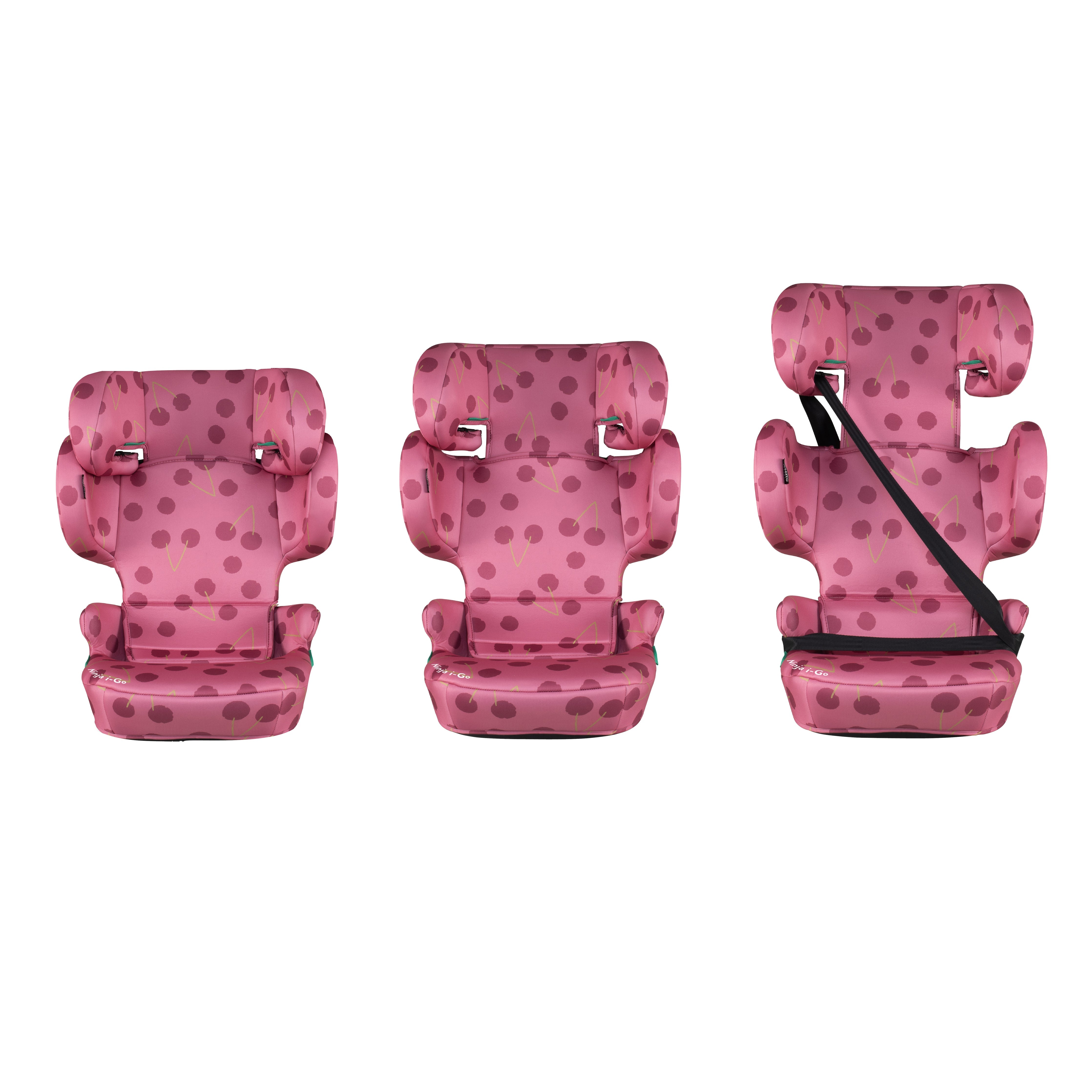 Ninja i-Go R129 Reisekindersitz - Cherry Pie