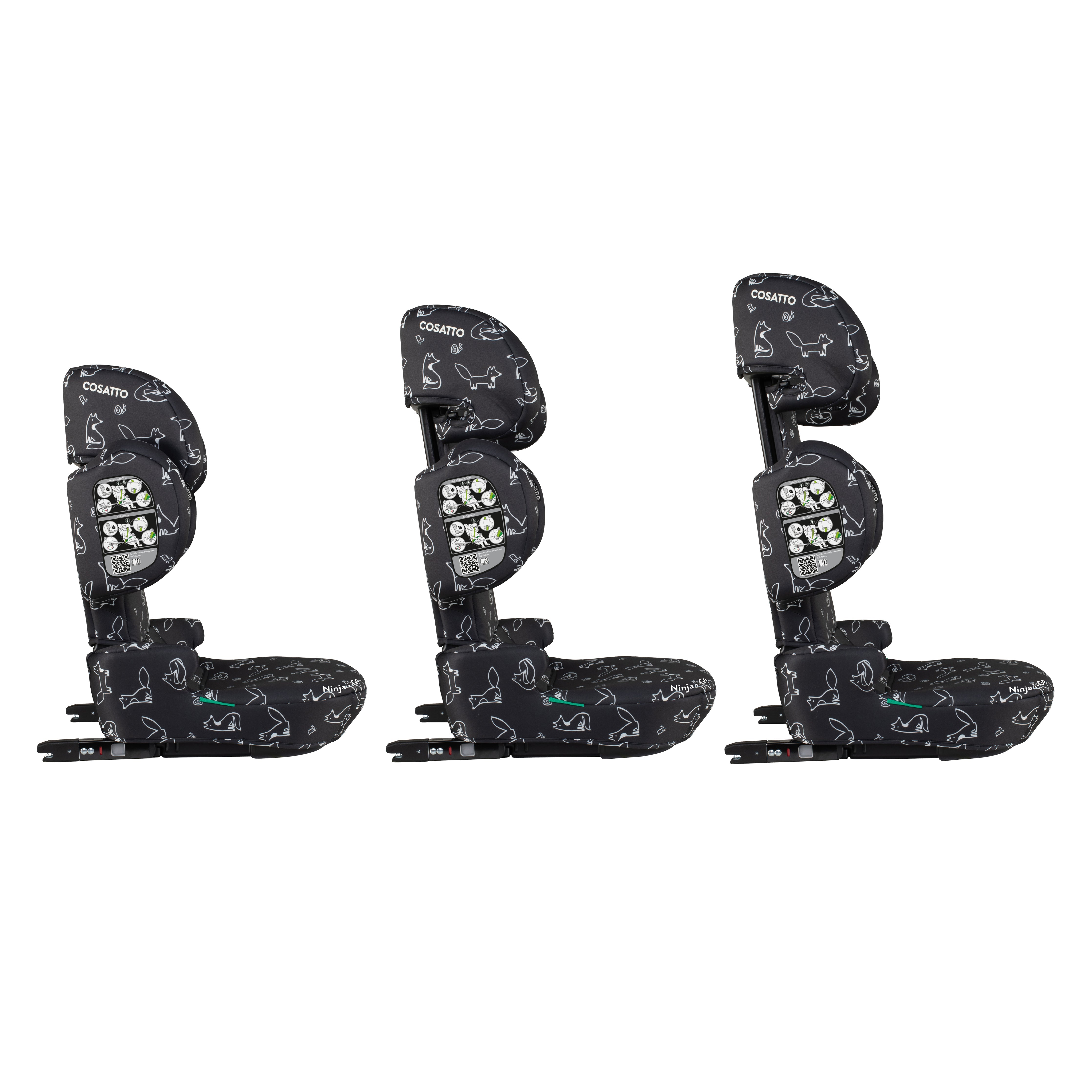 Ninja i-Go R129 Reisekindersitz - Foxed