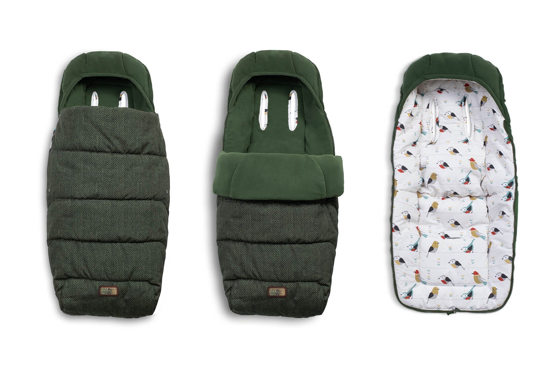 Wow 3 Gesamt-Set inkl. Babyschale mit Liegefunktion - Bureau