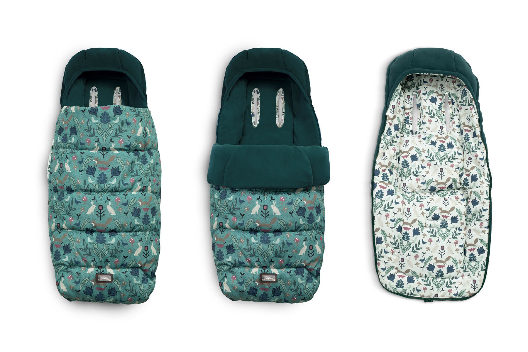 Wow 3 Gesamt-Set inkl. Babyschale mit Liegefunktion - Masquerade