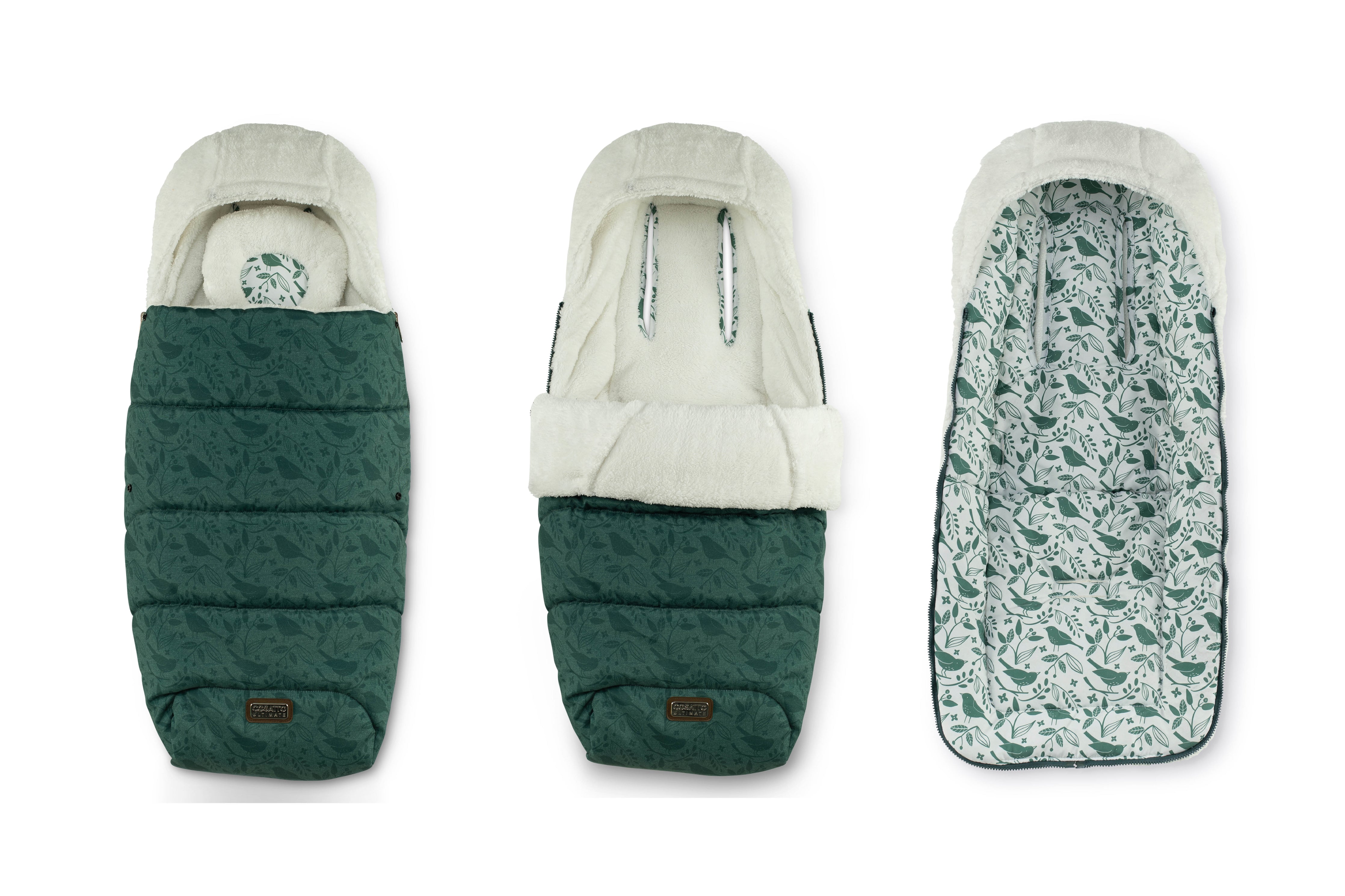 Wow 3 Special Edition Familien Set inkl. Liege-Babyschale & 0–12 J. Kindersitz - Wildwood