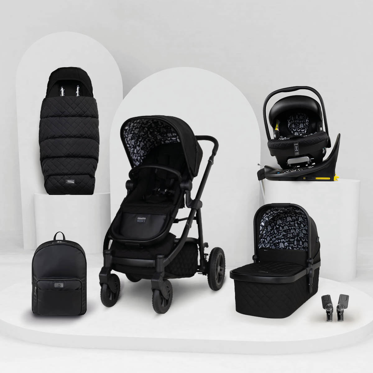 Wow 3 Gesamt-Set -Silhouette