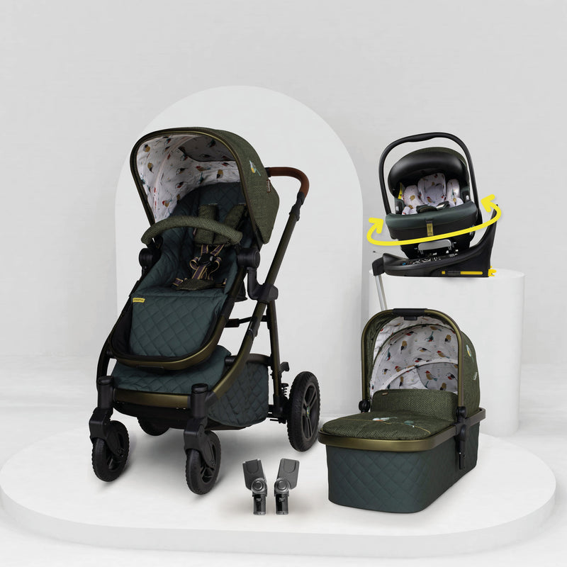 Wow 3 Kindersitz 3 in 1 Set mit Isofix Basis - Bureau