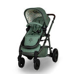 Wow 3 Familien Set inkl. Liege-Babyschale & 0-12 J. Kindersitz - Meadow