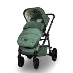 Wow 3 Familien Set inkl. Liege-Babyschale & 0-12 J. Kindersitz - Meadow
