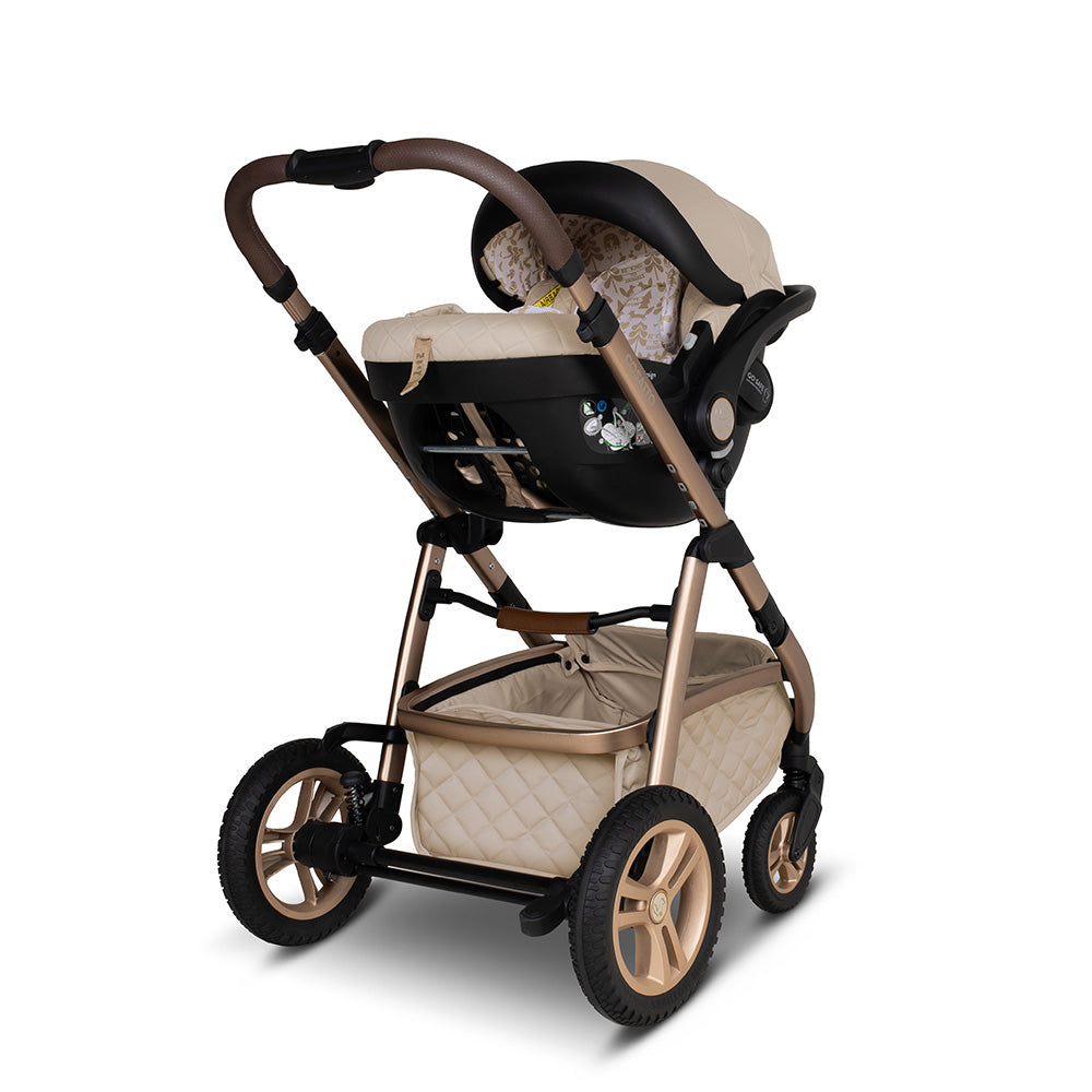 Wow 3 Kindersitz 3 in 1 Set mit Isofix Basis - Whisper