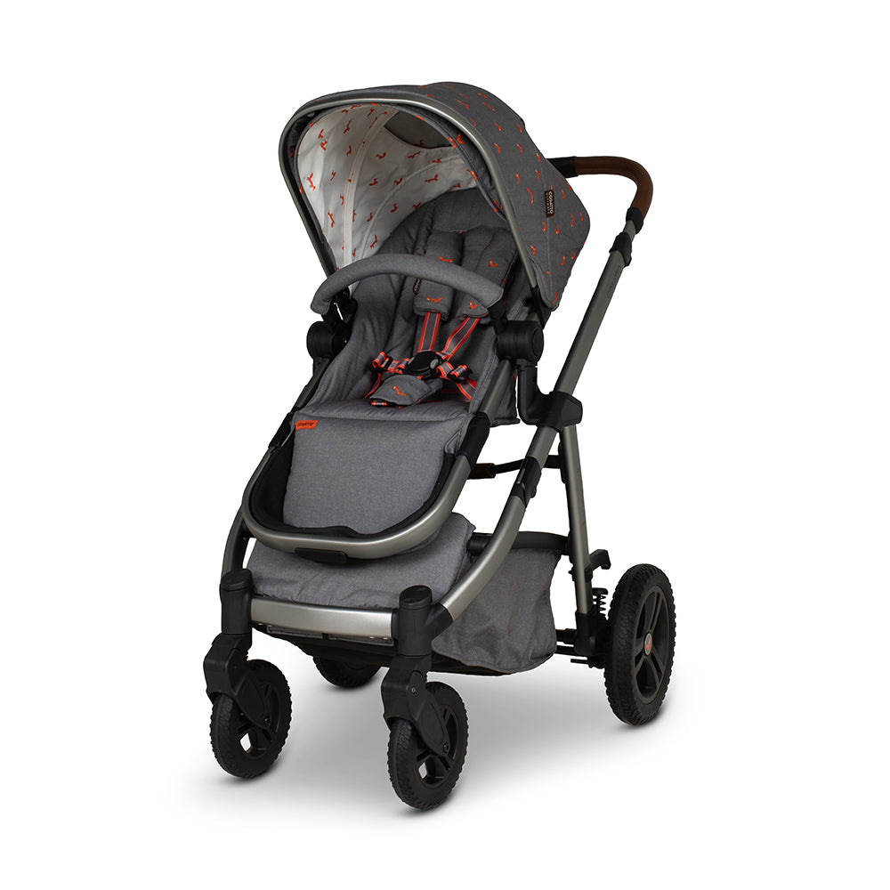 Wow 3 Kindersitz 3 in 1 Set mit Isofix Basis - Foxling