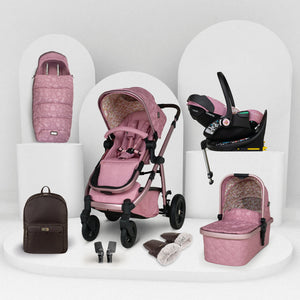 Wow 3 Gesamt-Set inkl. Babyschale mit Liegefunktion - Camille