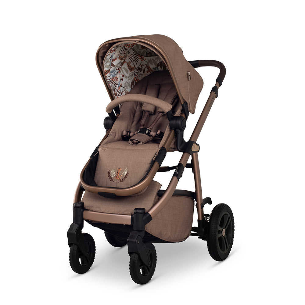 Wow 3 Special Edition Gesamt-Set inkl. Babyschale mit Liegefunktion - Tiger Tale