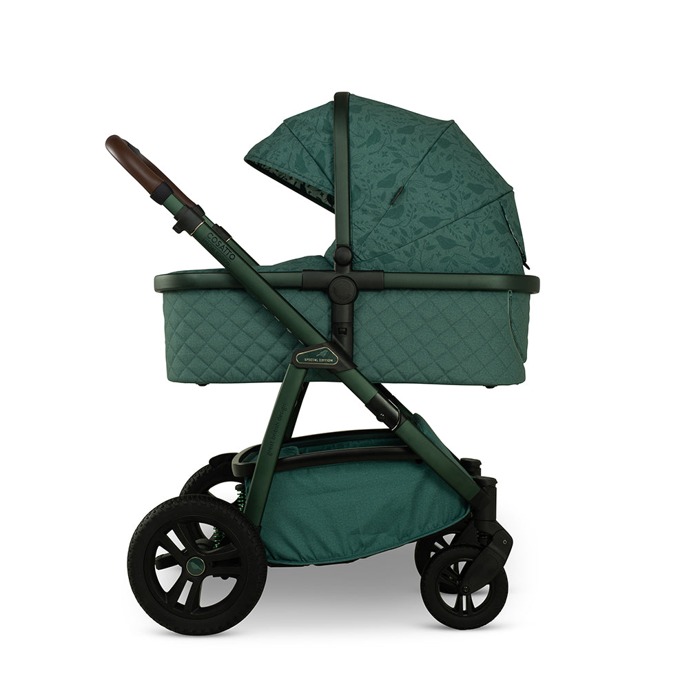 Wow 3 Special Edition Familien Set inkl. Liege-Babyschale & 0–12 J. Kindersitz - Wildwood