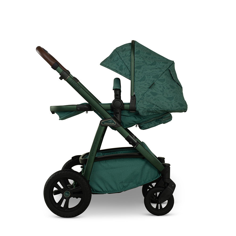 Wow 3 Special Edition Gesamt-Set inkl. Babyschale mit Liegefunktion - Wildwood