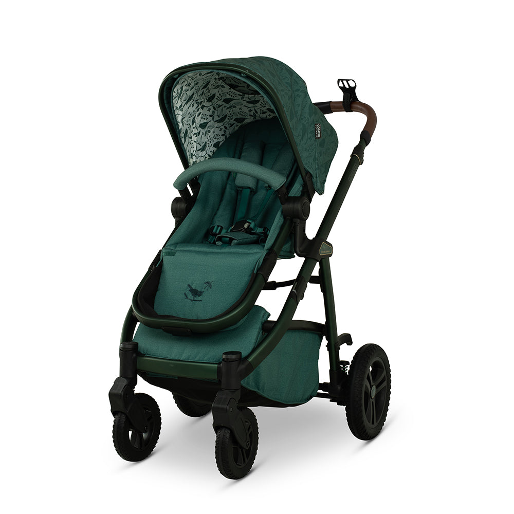 Wow 3 Special Edition Familien Set inkl. Liege-Babyschale & 0–12 J. Kindersitz - Wildwood