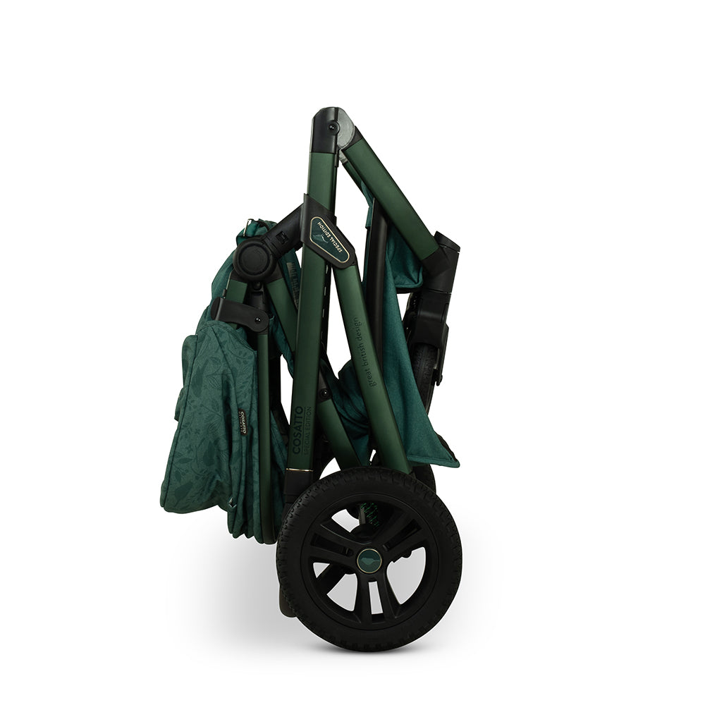 Wow 3 Special Edition Familien Set inkl. Liege-Babyschale & 0–12 J. Kindersitz - Wildwood