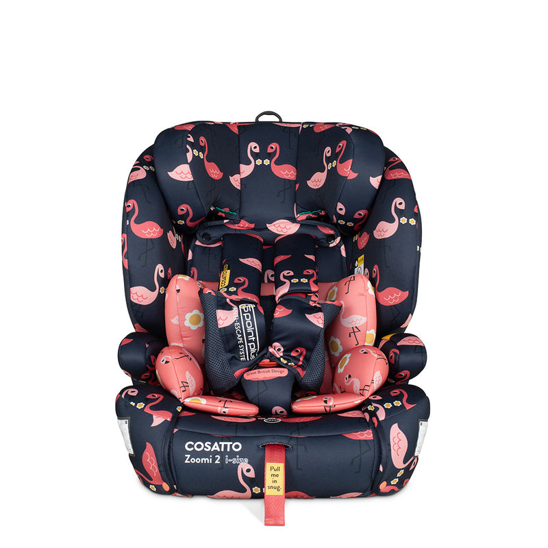 Zoomi 2 i-Size Kindersitz - Pretty Flamingo - Cosatto Deutschland