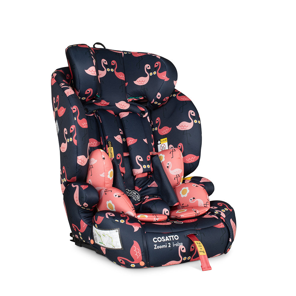Zoomi 2 i-Size Kindersitz - Pretty Flamingo