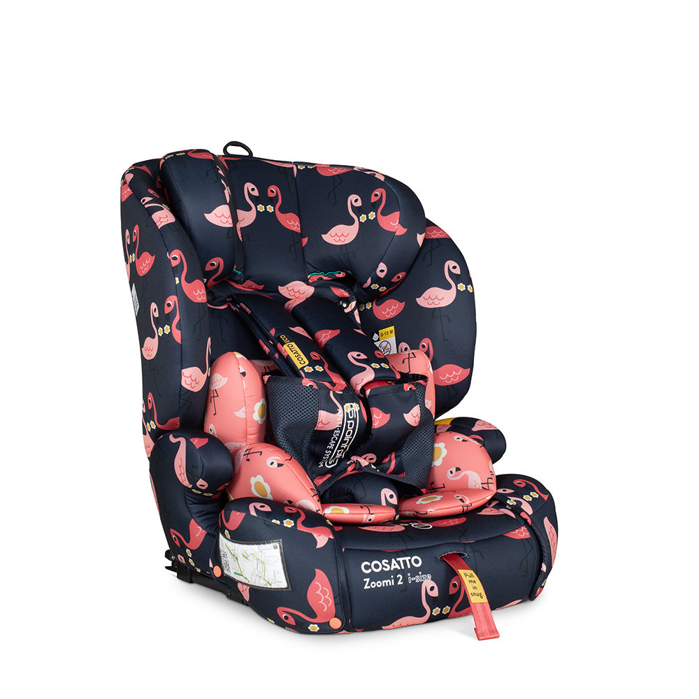 Zoomi 2 i-Size Kindersitz - Pretty Flamingo