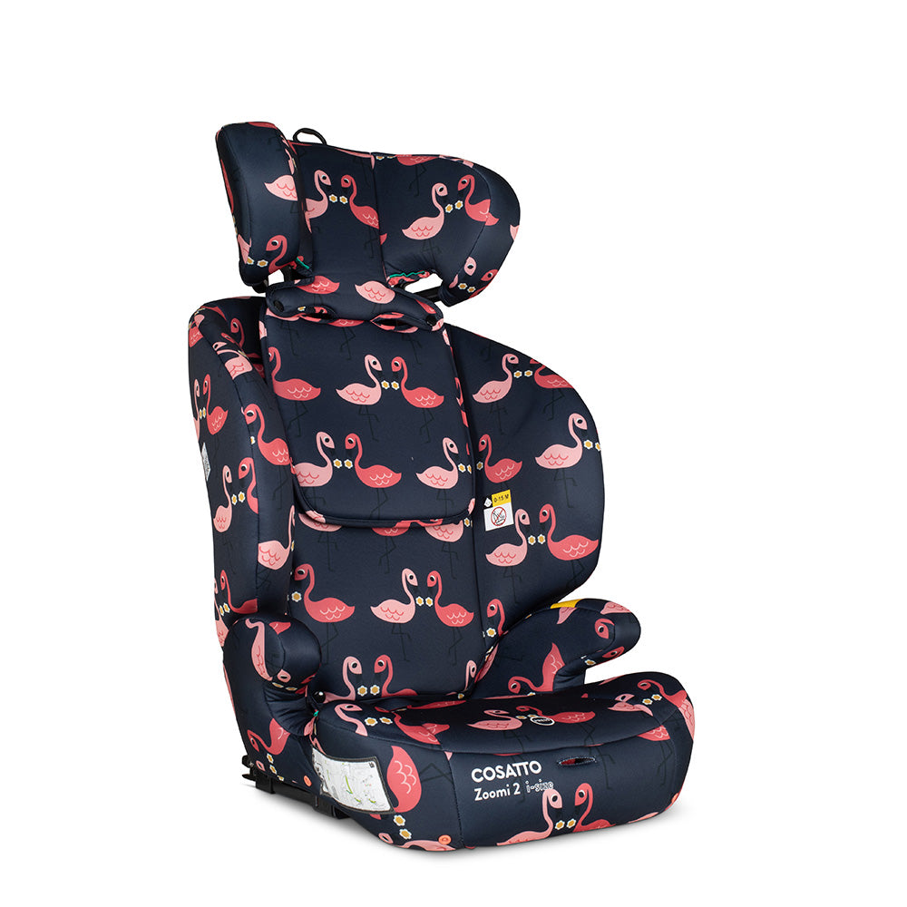 Zoomi 2 i-Size Kindersitz - Pretty Flamingo
