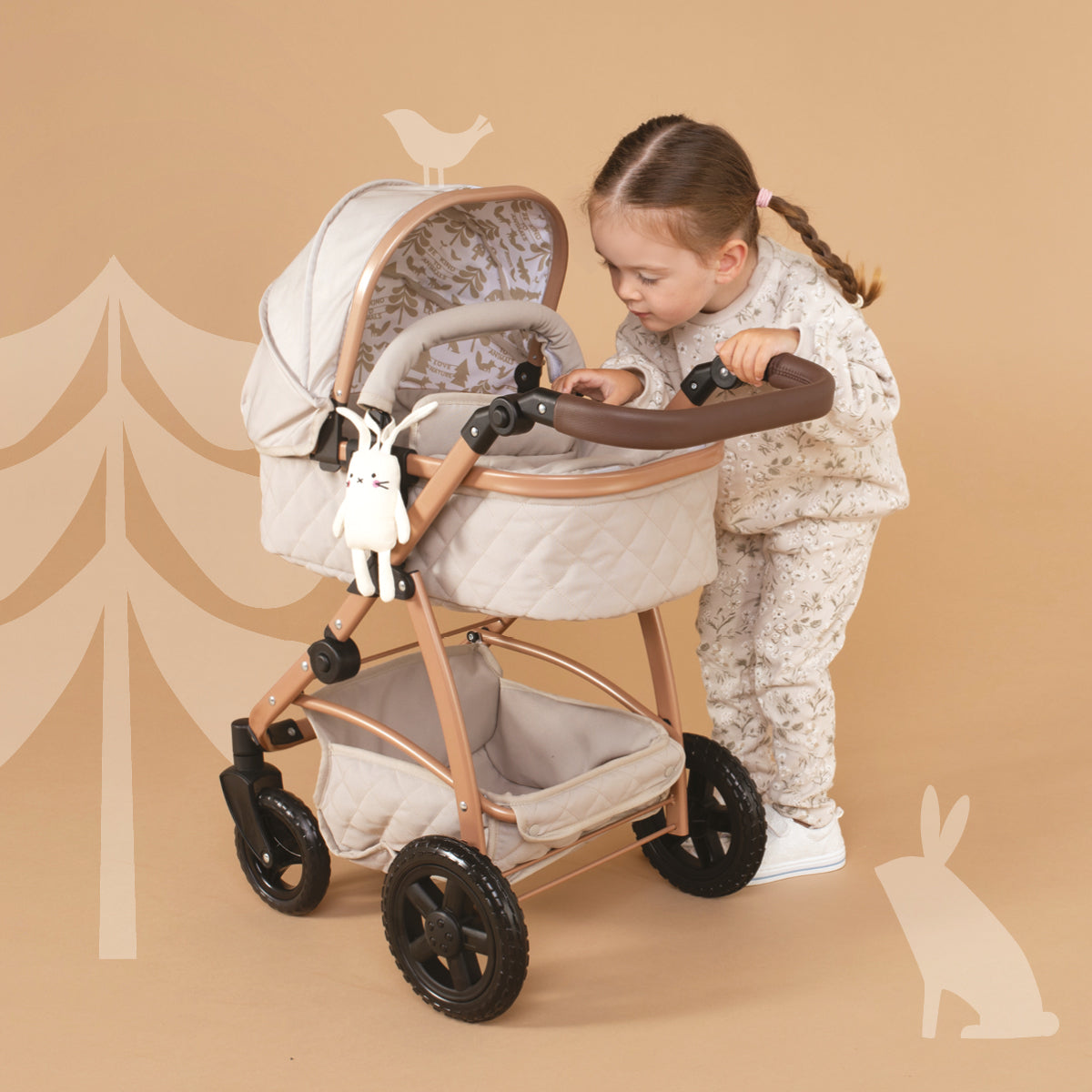 Wow 3 in 1 Puppenwagen Kombikinderwagen-Set - Whisper - Cosatto Deutschland
