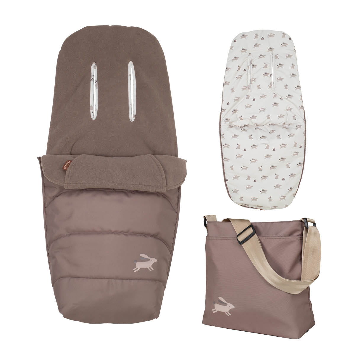 Giggle 4 Mega Set 3-in-1 mit Hochstuhl & Beistellbett - Lollop