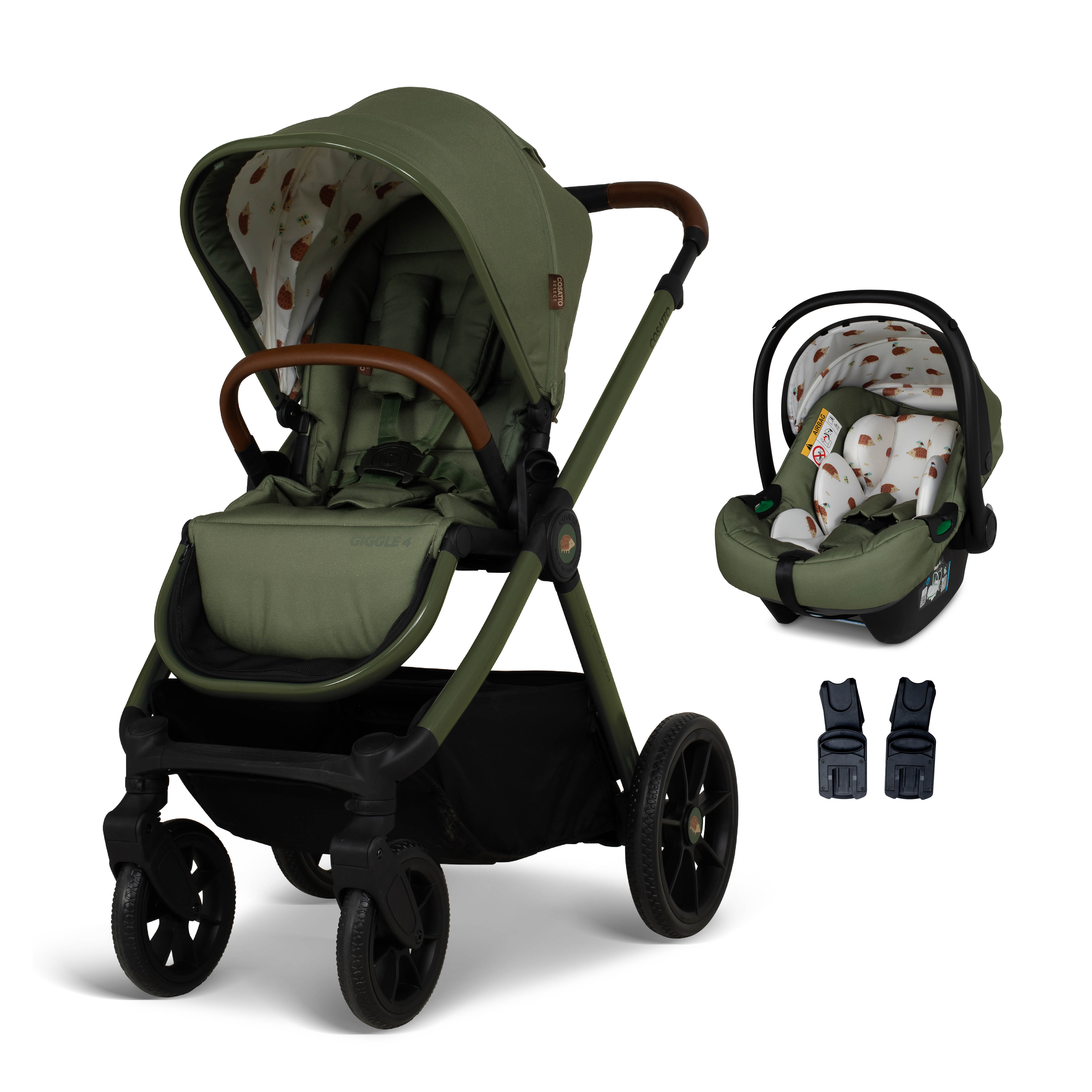 Giggle 4 Sportsitz & Kindersitz Set 2-in-1 - Hoglet