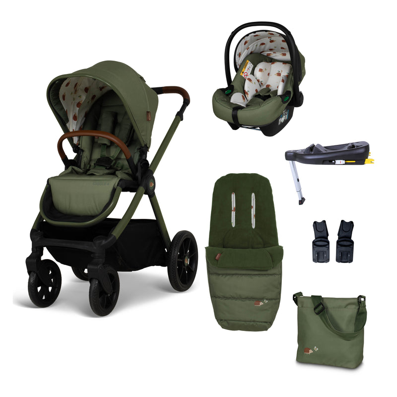 Giggle 4 Sportsitz & Kindersitz Set 2-in-1 mit Zubehör - Hoglet