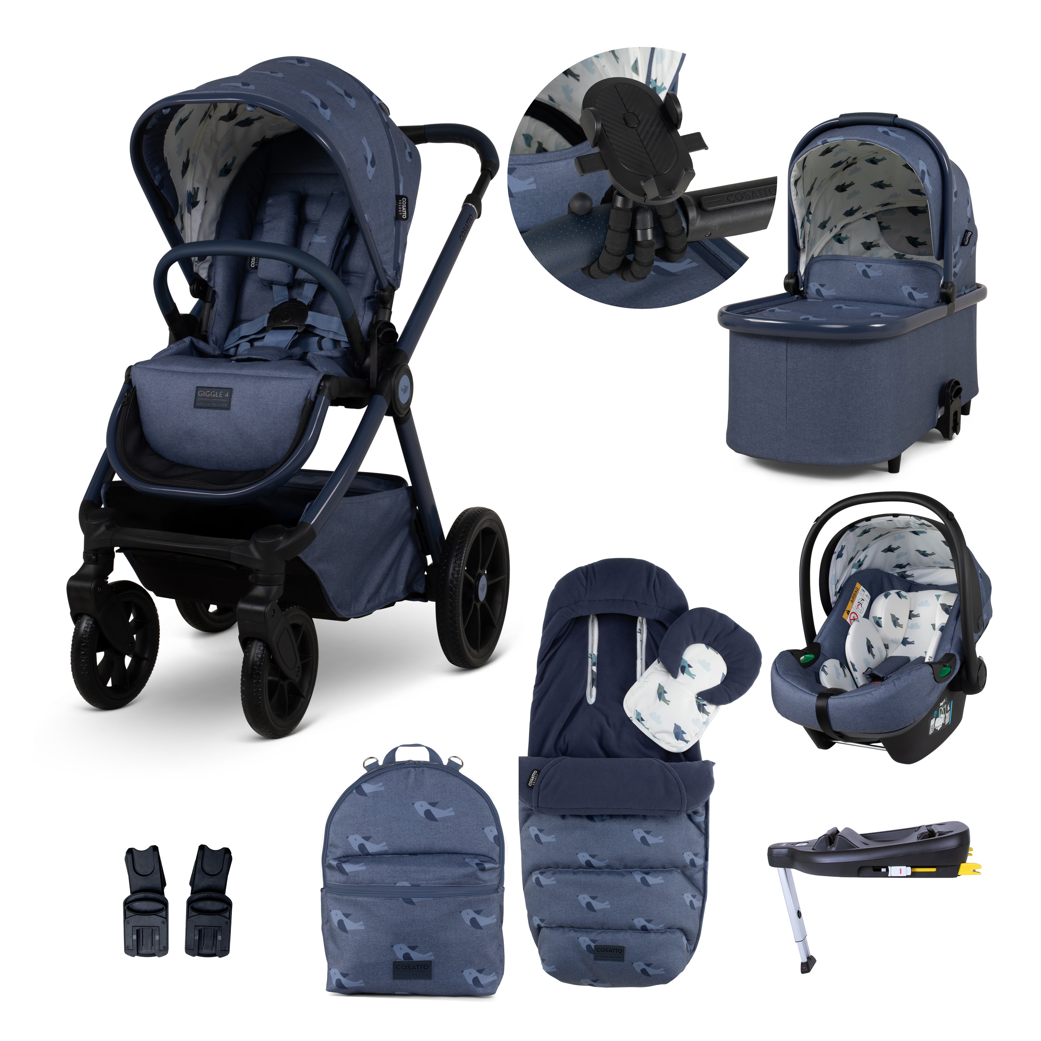 Giggle 4 Special Edition Kinderwagen & Zubehör Set - Skylark - Cosatto Deutschland