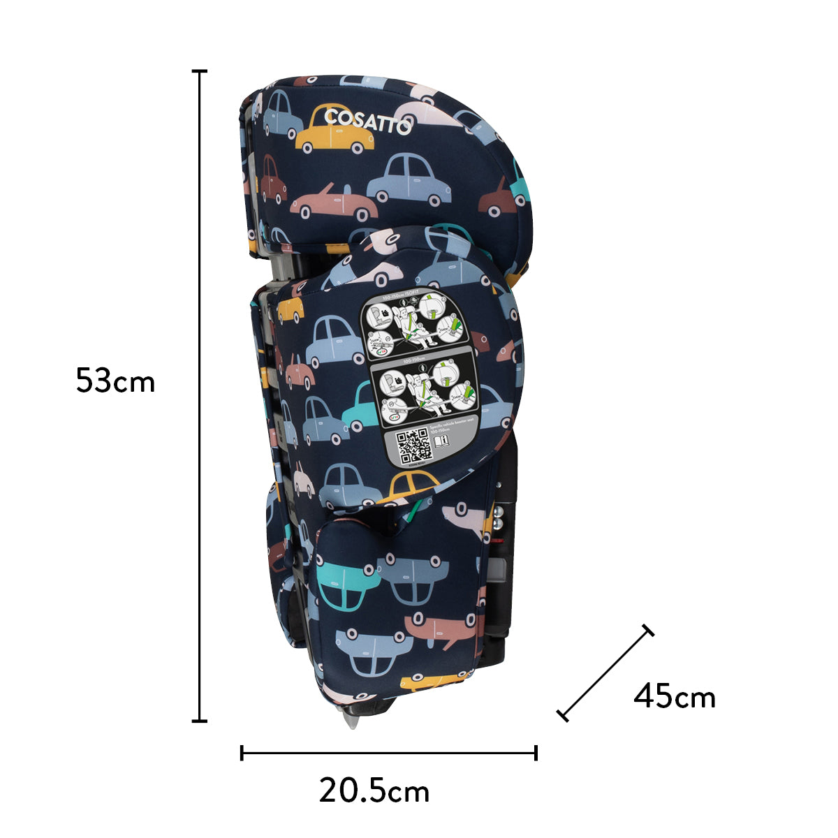 Ninja i-Go R129 Reisekindersitz - Beep Beep