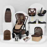 Wow 3 Familien Set inkl. Liege-Babyschale & 0-12 J. Kindersitz - Foxford Hall