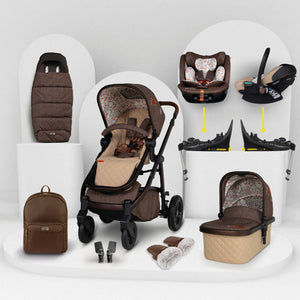 Wow 3 Familien Set inkl. Liege-Babyschale & 0–12 J. Kindersitz - Foxford Hall