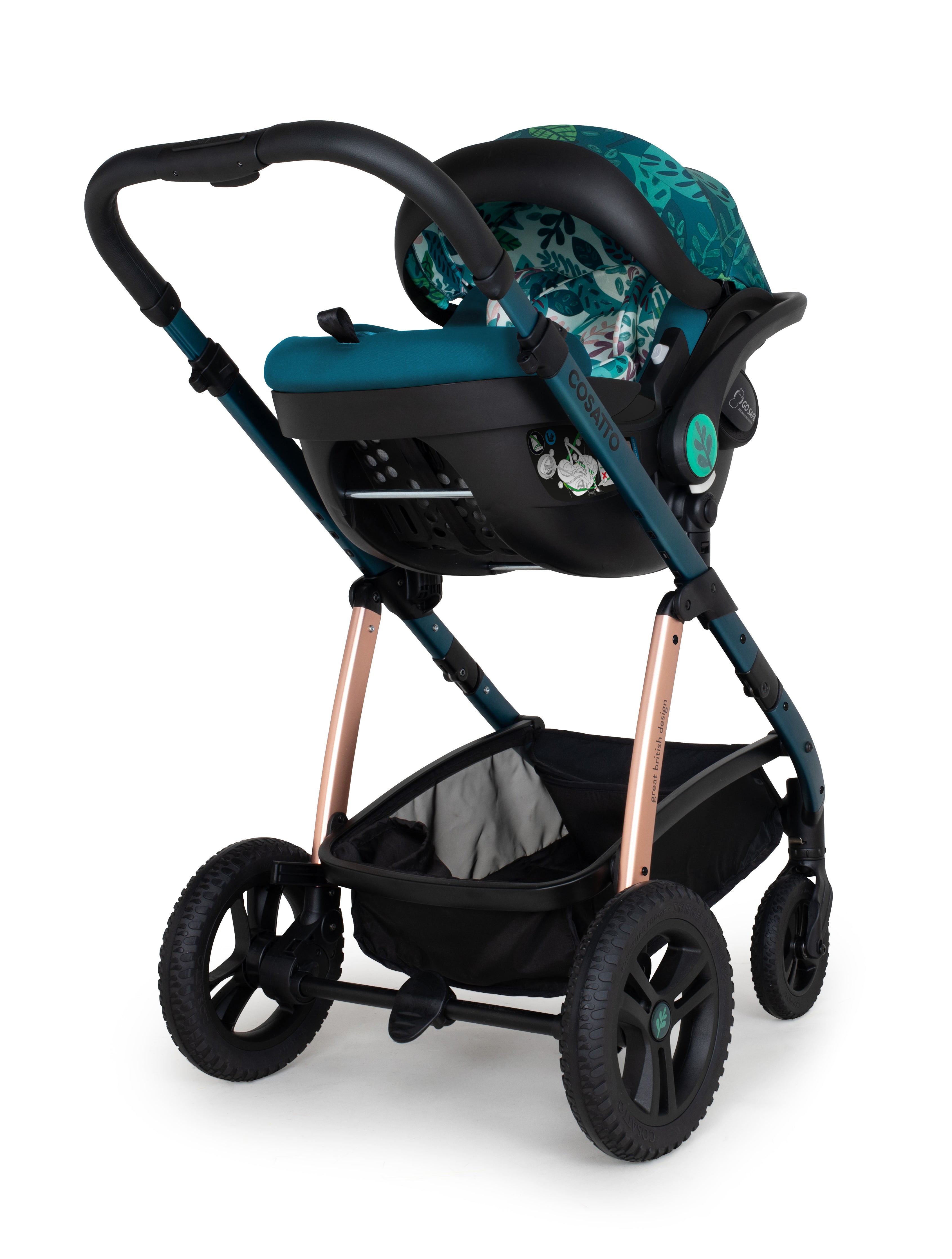 Wow 2 mit Kindersitz Set - Midnight Jungle