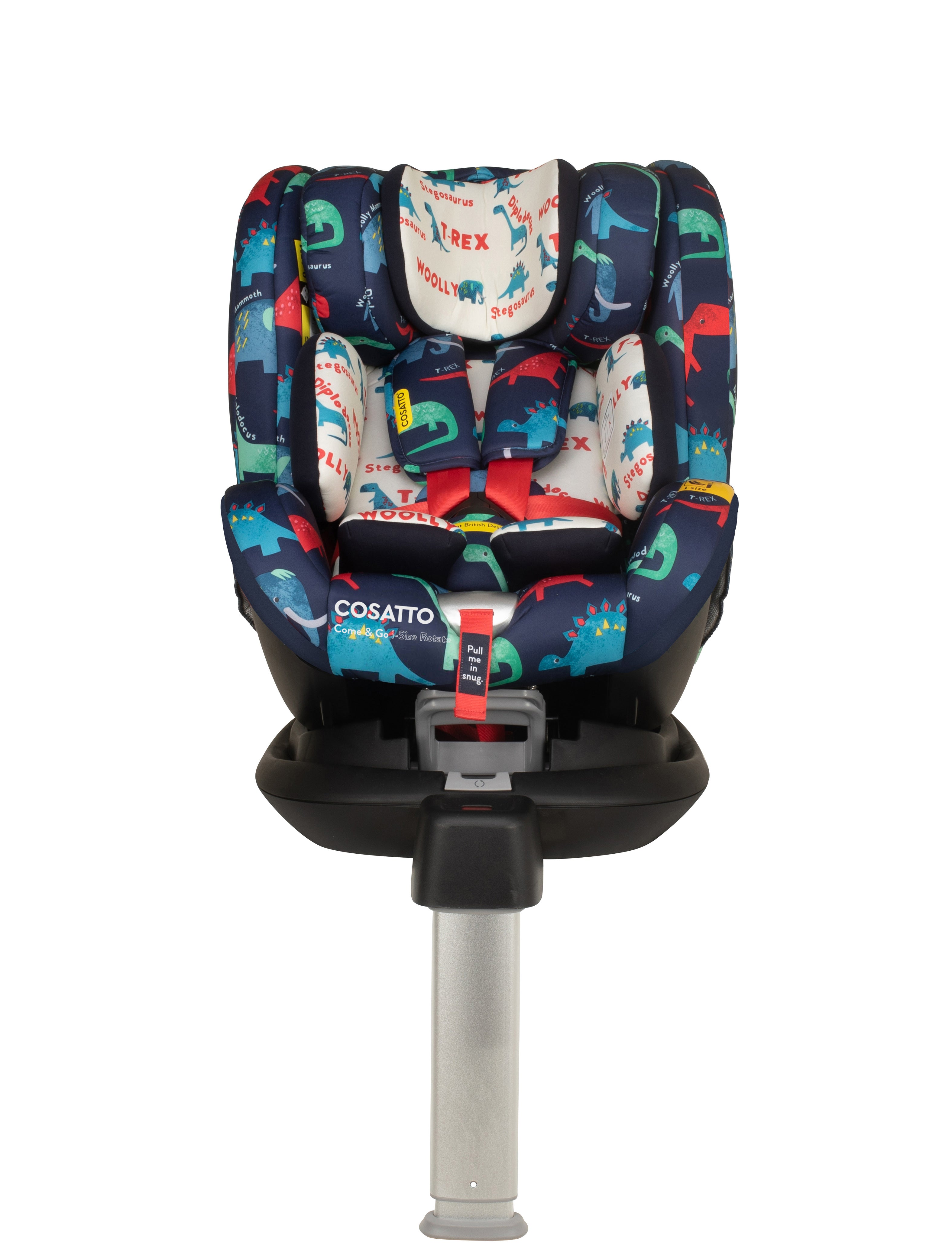 Come and Go i-Size 360 Rotate Kindersitz - D is for Dino