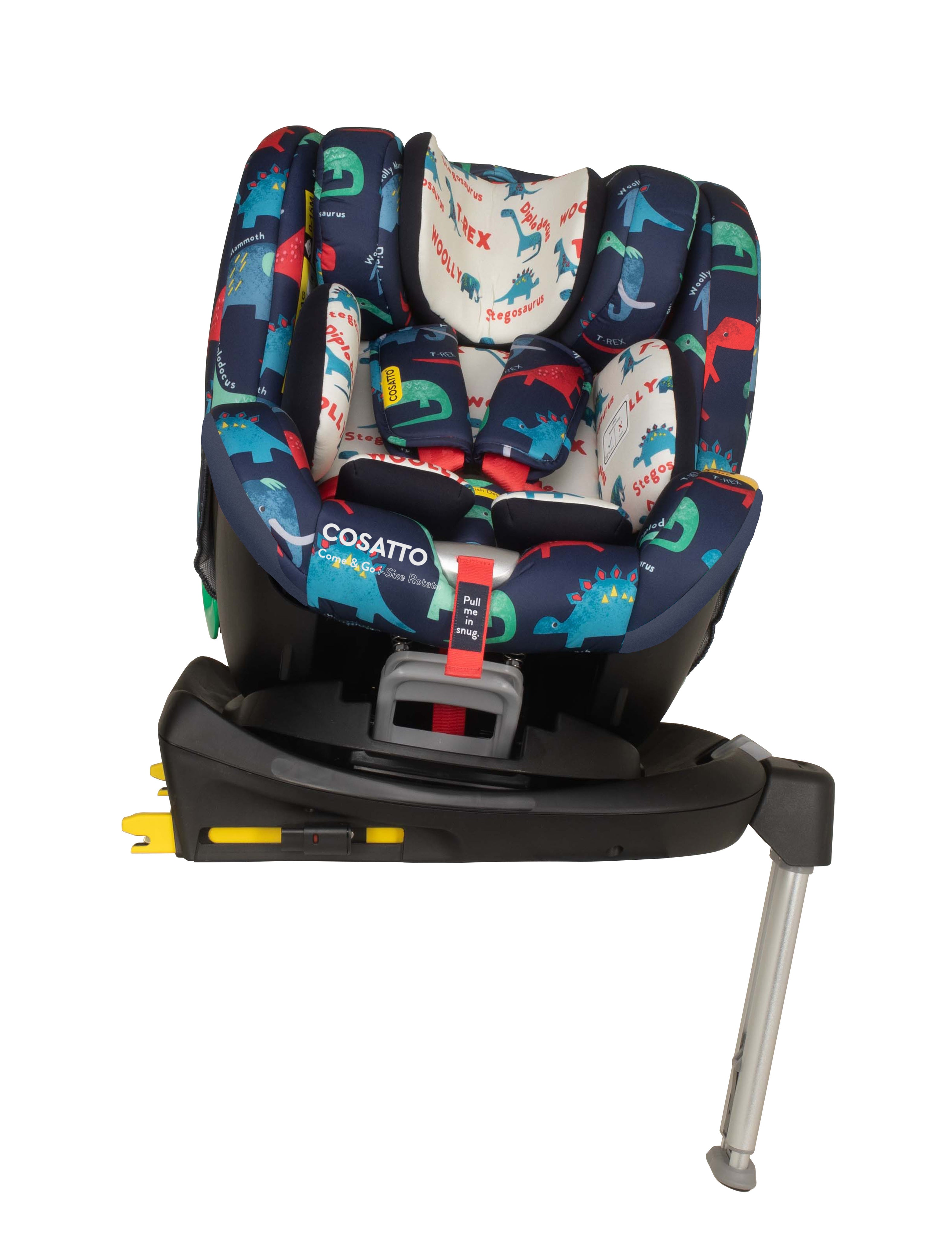 Come and Go i-Size 360 Rotate Kindersitz - D is for Dino