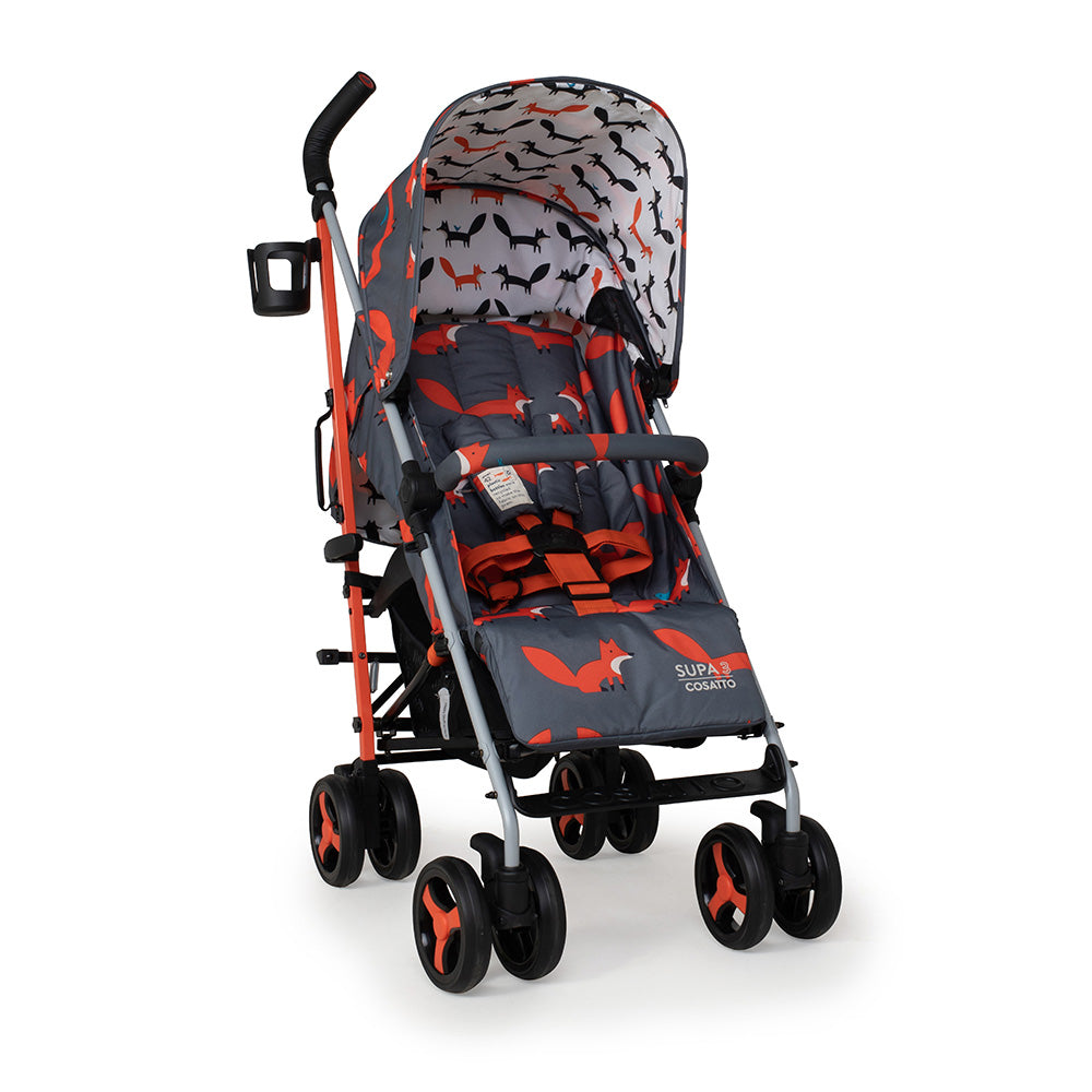 Supa 3 Buggy - Charcoal Mister Fox