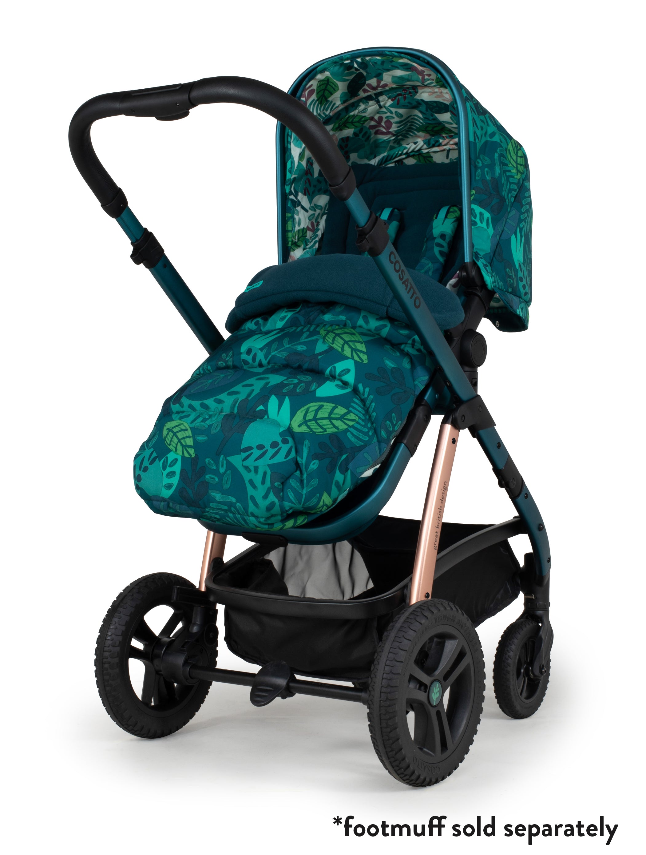 Wow 2 mit Kindersitz Set - Midnight Jungle