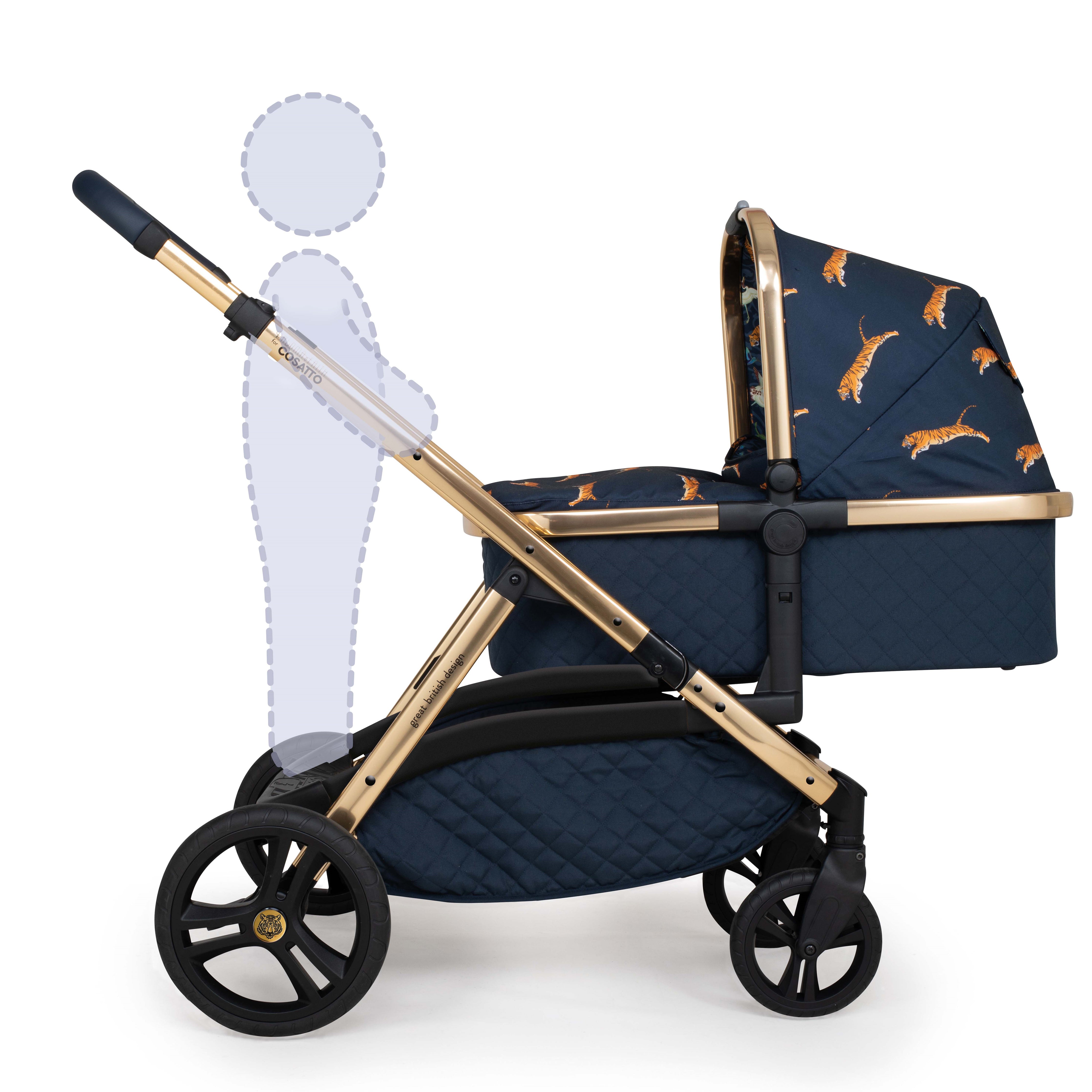 Wow XL Kombikinderwagen und Zubehör Set -  On The Prowl